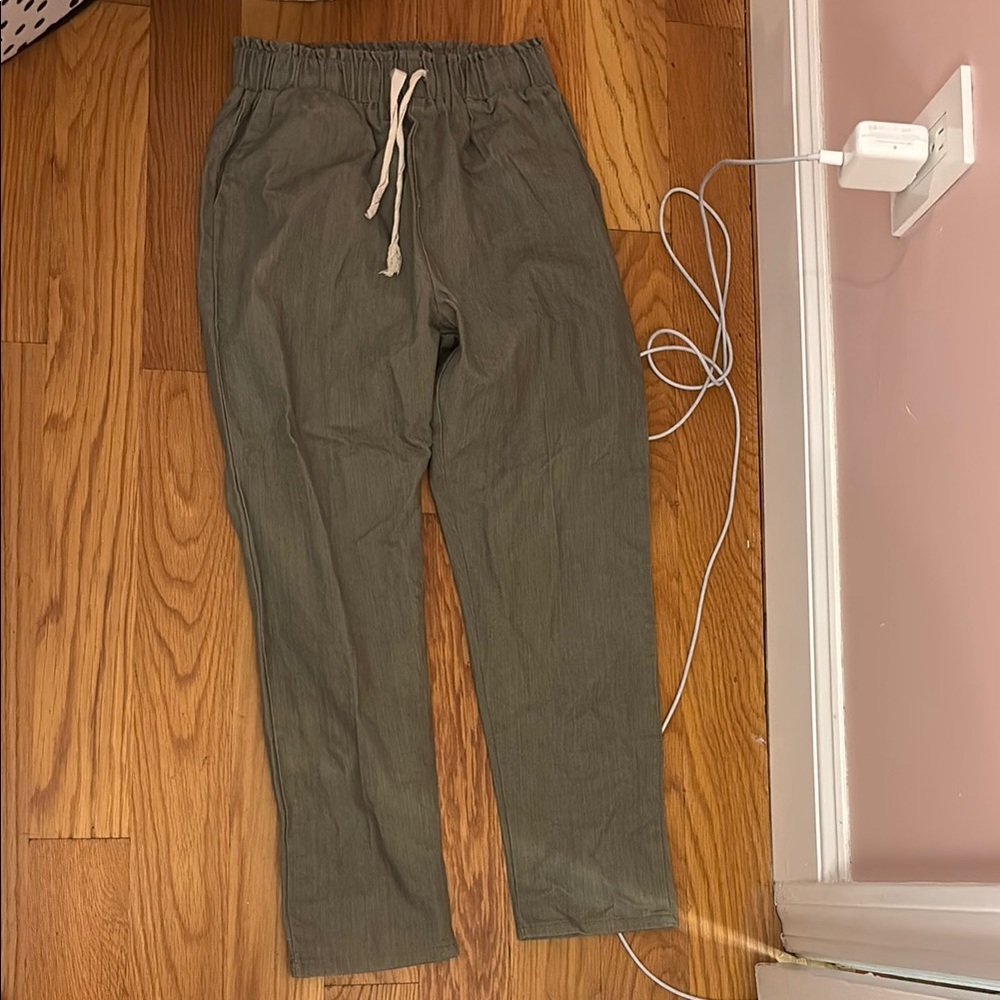 Women’s Olive Green Pants